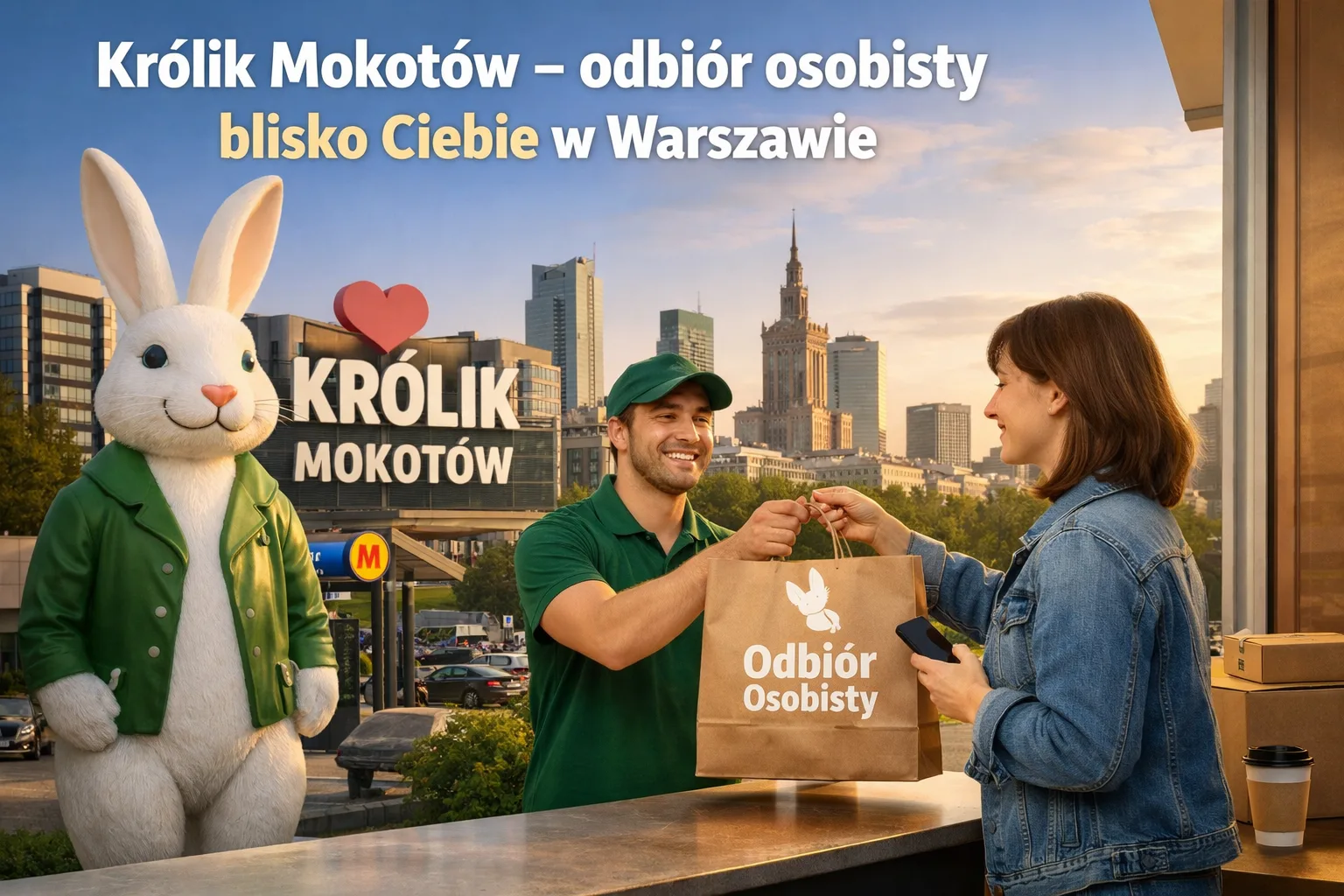 Królik Mokotów – odbiór osobisty blisko Ciebie w Warszawie
