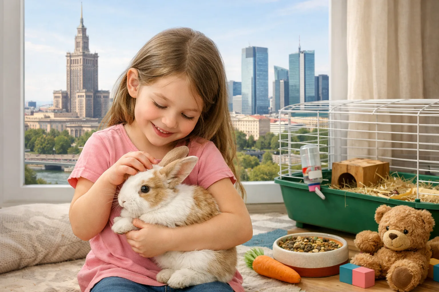 Królik dla dziecka Warszawa – czy to bezpieczny i dobry wybór?