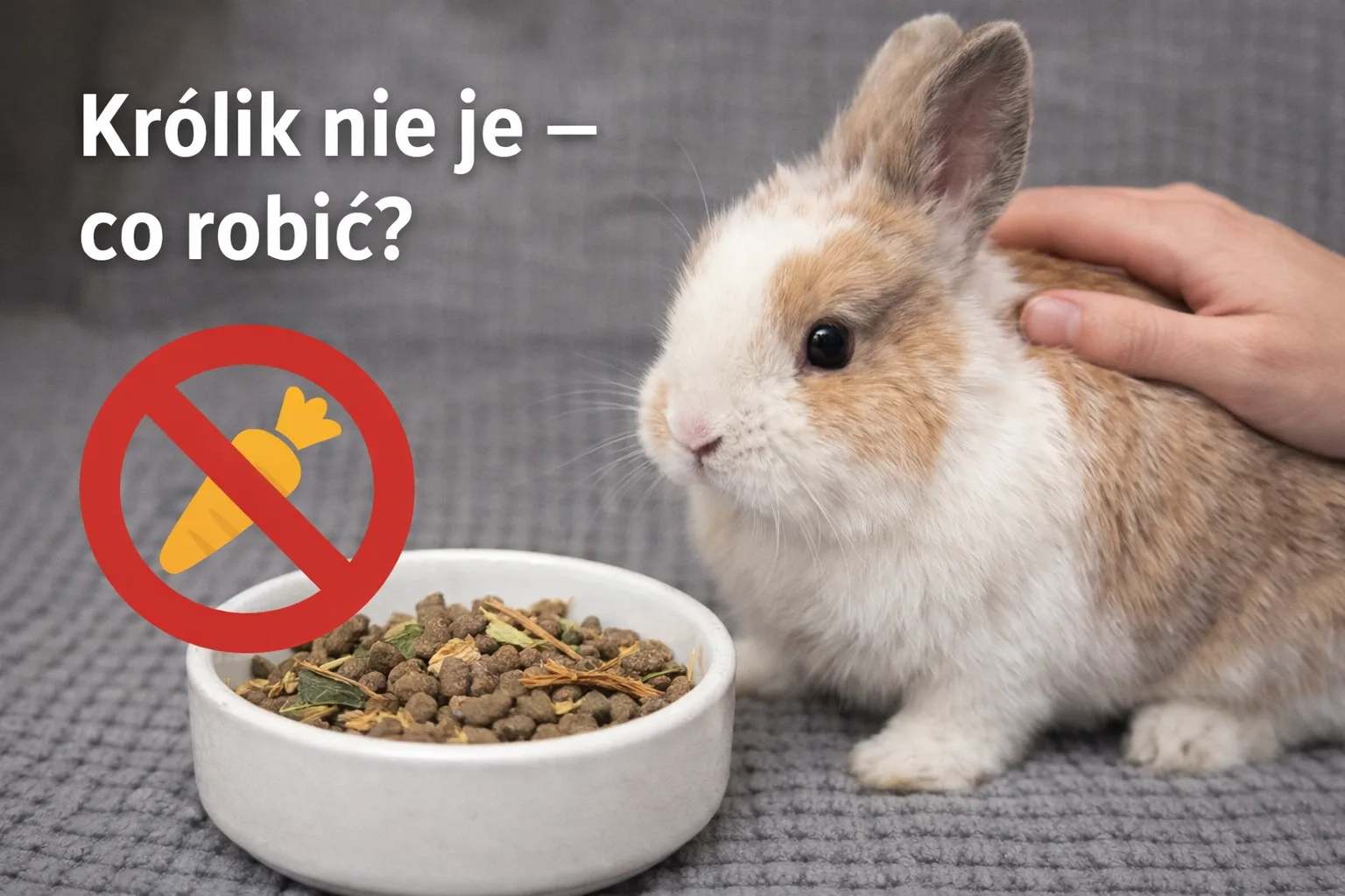 Królik nie je – co robić? Szybki poradnik dla właścicieli