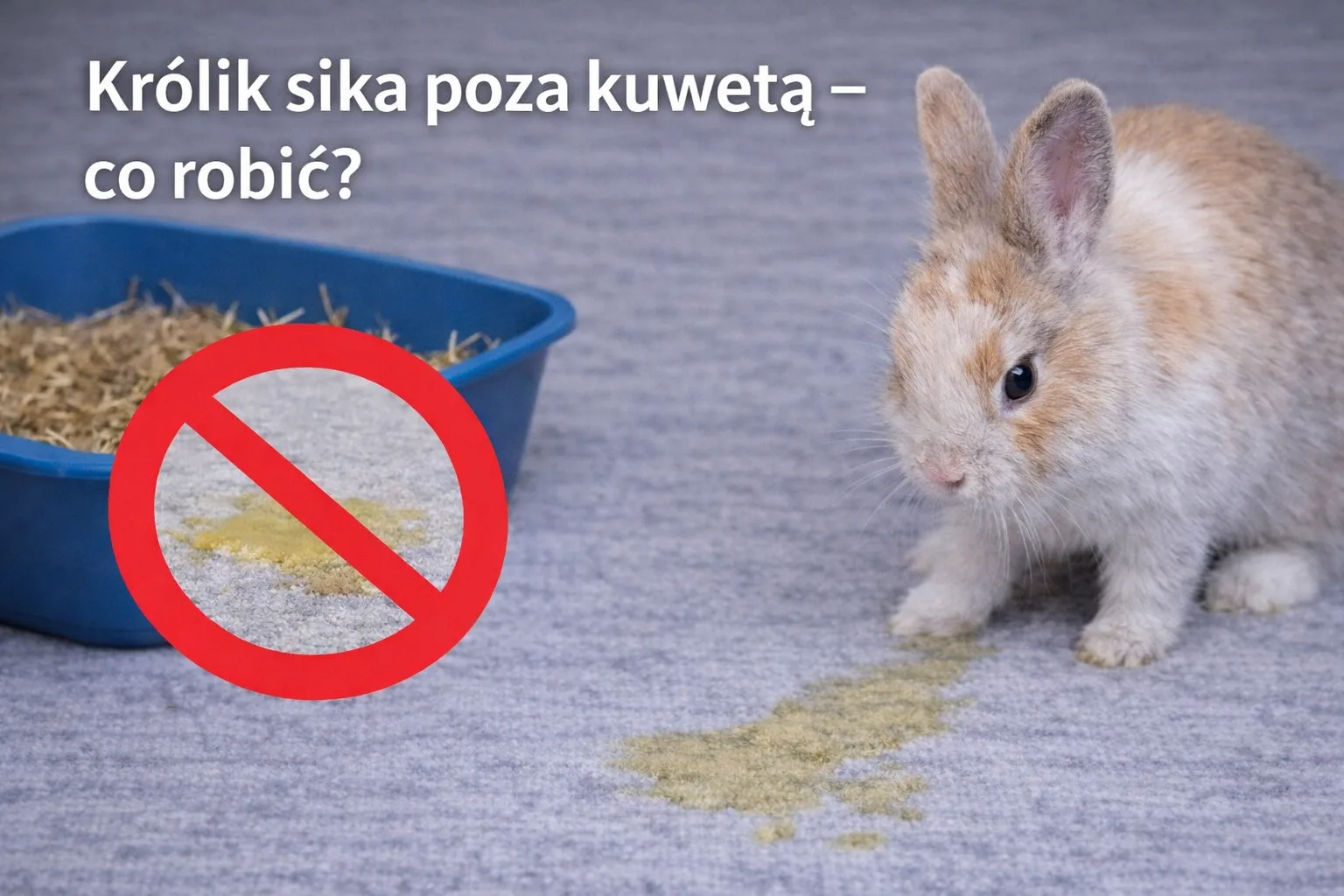 Królik sika poza kuwetą – co robić? Przyczyny i skuteczne rozwiązania
