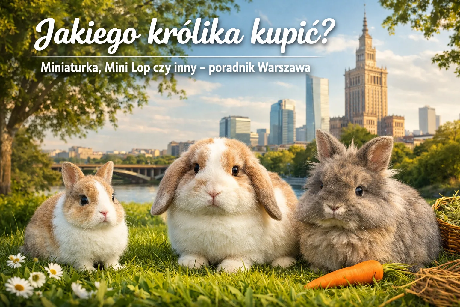 Jakiego królika kupić? Miniaturka, Mini Lop czy inny – poradnik Warszawa