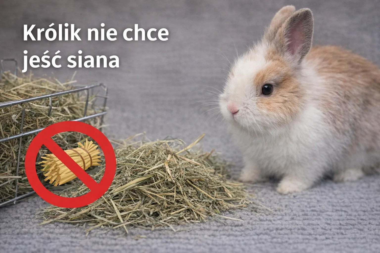 Królik nie chce jeść siana – co robić? Przyczyny i skuteczne rozwiązania